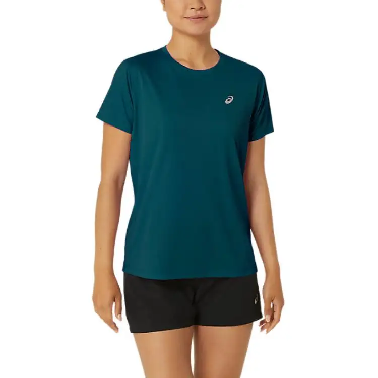 ASICS CORE SS TOP Regular T Shirt Women's Dark Cyan