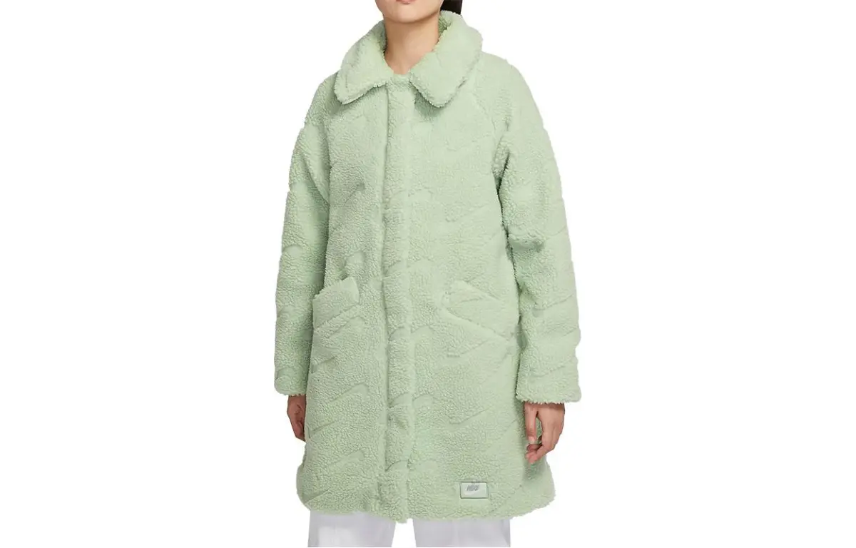 Nike Jackets Women's Green Lapel Moderate Other