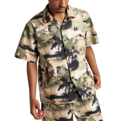 Converse Festival Button Up T Shirt