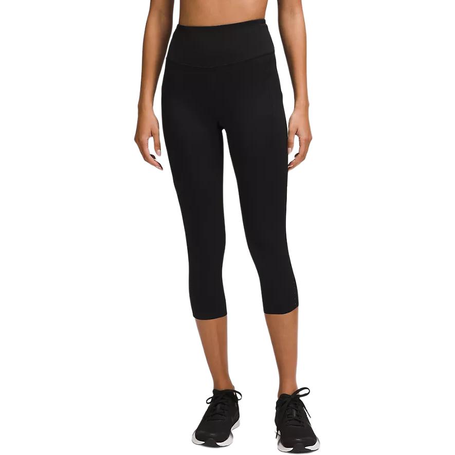 Lululemon Fast And Free High Rise Crop With Pockets 19′ Sports Pants Women’s