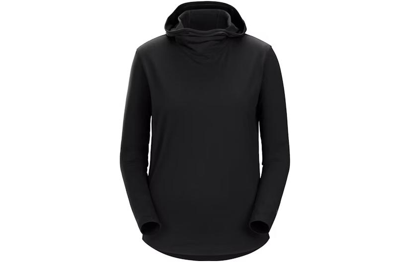 Женское худи Arcteryx LANA Merino Wool (серое)