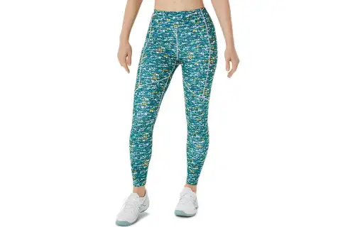 Asics New Strong 92 Printed Tight Leggings Women's Green
