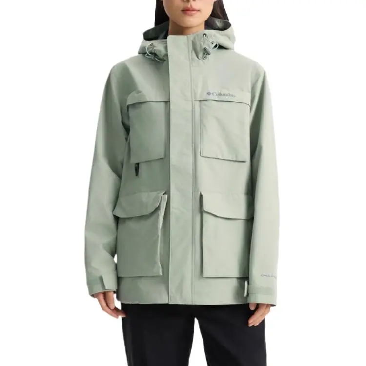 Columbia Windbreaker Jacket Unisex Green