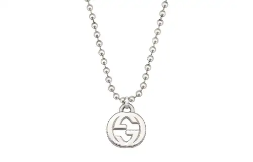 GUCCI GG 925 Sterling Silver Necklaces Unisex