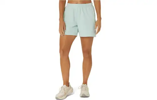 Asics French Terry 5in Short Casual Shorts Women's Green