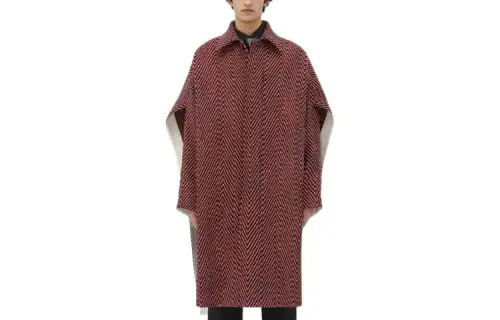 Bottega Veneta SS24 Cloak Men's Red