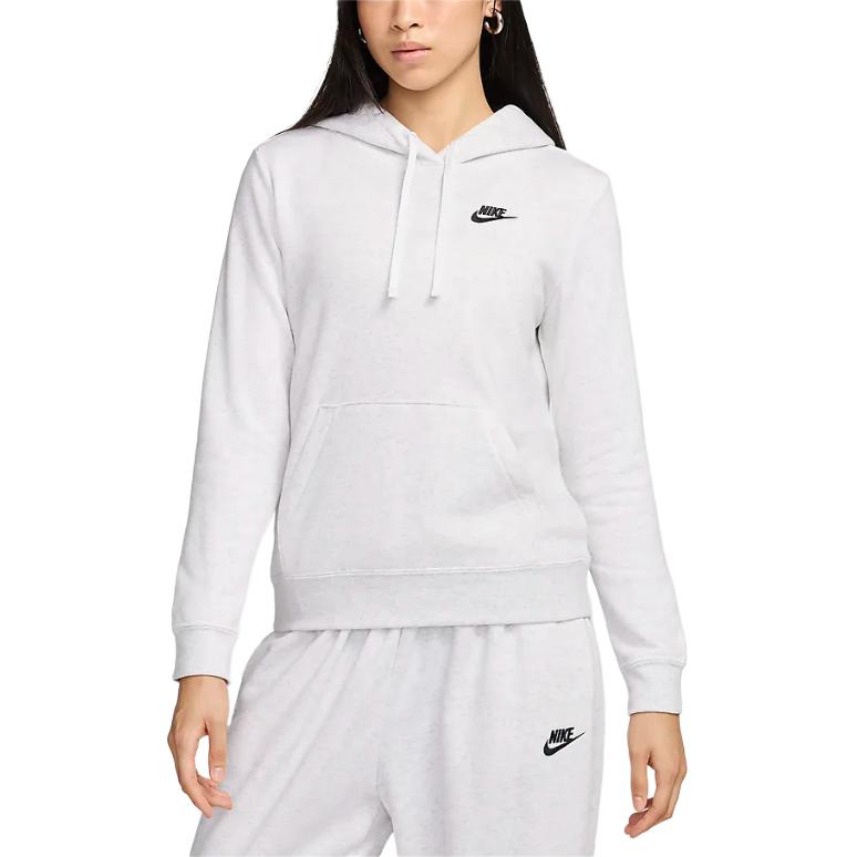 Женское худи Nike Sportswear Club Fleece (бежевое)