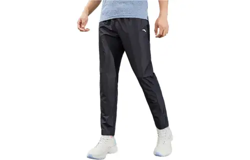 Anta Knitted Sweatpants Men's Black