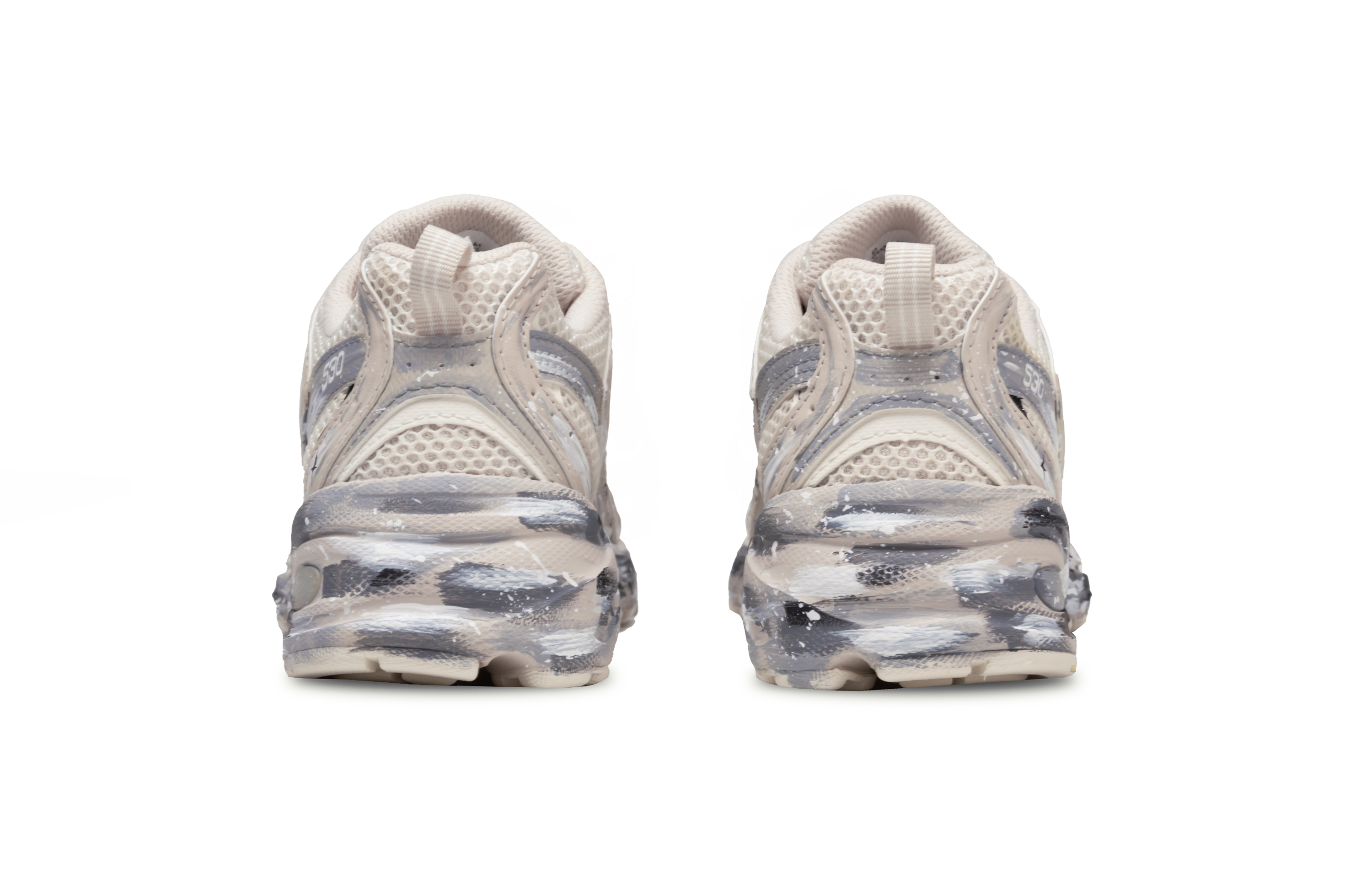 New Balance NB 530 Abrasion Resistant Breathable Low top Running Shoes Unisex Brown White