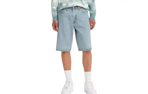 Levis Denim Shorts Men's Light Blue Moderate