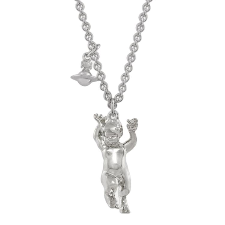 Женская подвеска Vivienne Westwood Necklace (серебряная)