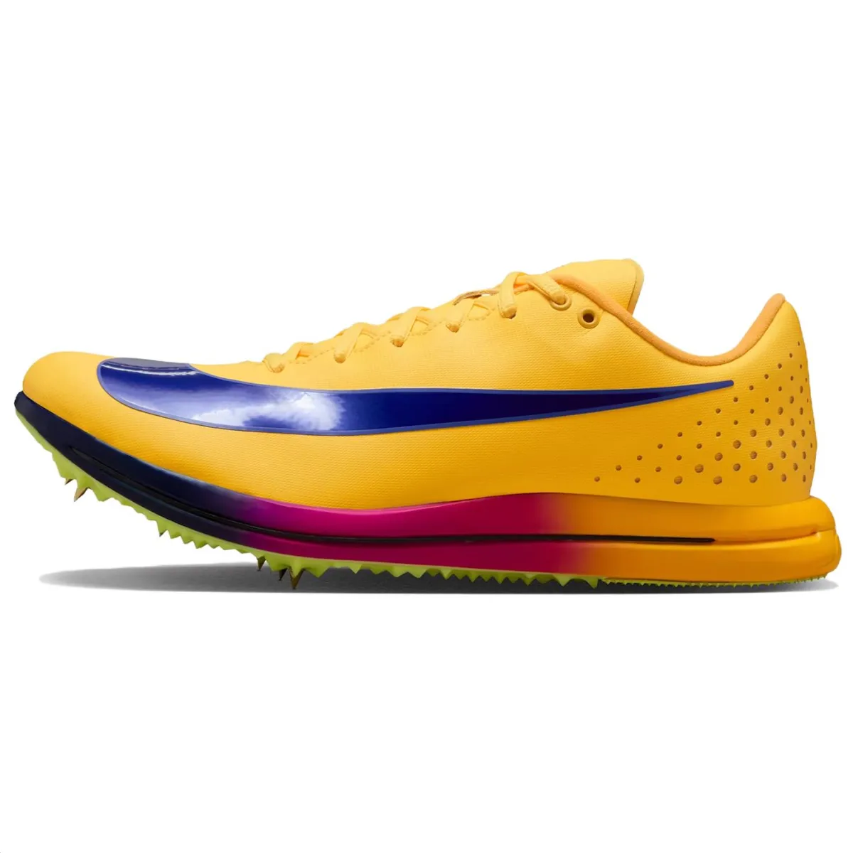 Nike Triple Jump Elite 3 Breathable Low top Running Shoes Unisex Yellow Blue