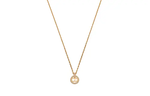 DIOR Metal Necklaces Women's Gold