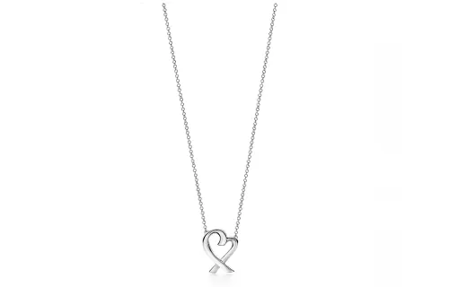 TIFFANY & CO. Paloma Picasso 925 Sterling Silver Necklaces Women's Silver
