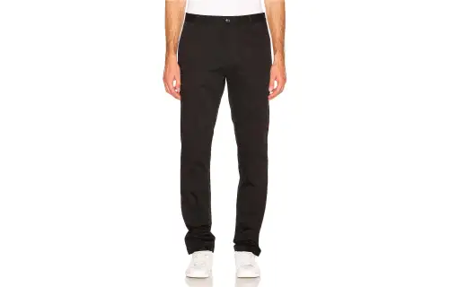 Burberry Casual Pants Men's Black Moderate Straight Fit Pants