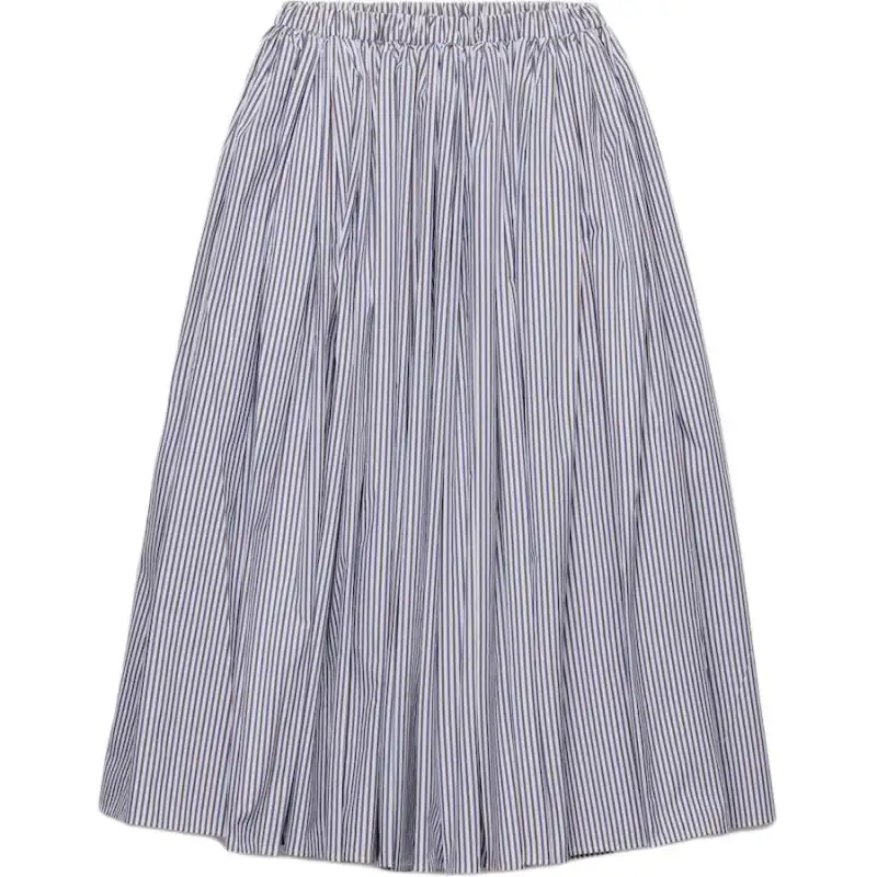 PRADA SS25 Spring Summer Women's Apparel Collection Casual Long Skirt Women's Blue White