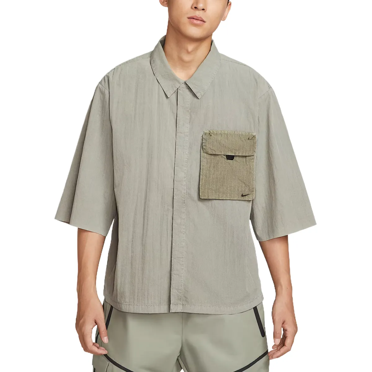 Nike Swoosh Shirt Men's Army Green