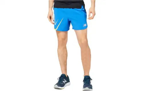 New Balance Casual Shorts Men's Blue Moderate