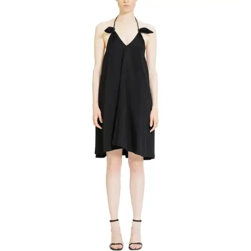 LOEWE Flamenco Halterneck Mini Dress