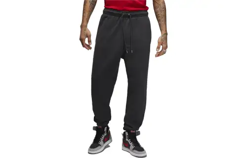 Jordan Wordmark Knitted Sweatpants Men's Black