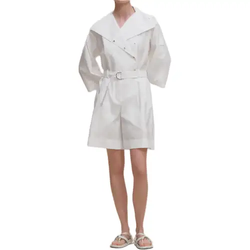 HERMES Jumpsuits Women's White Jumpsuit