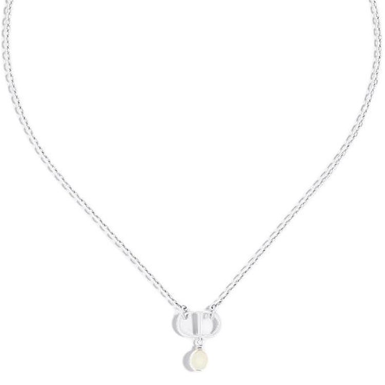 Женская сумка Dior DIOR CD (серебряная)