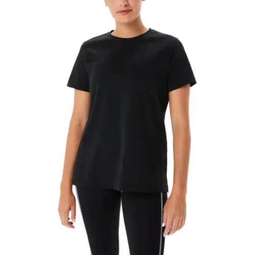 ASICS T Shirts Women's Black Crew Neck Moderate Other