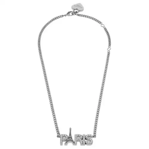 Balenciaga Brass Necklaces Women's Silver