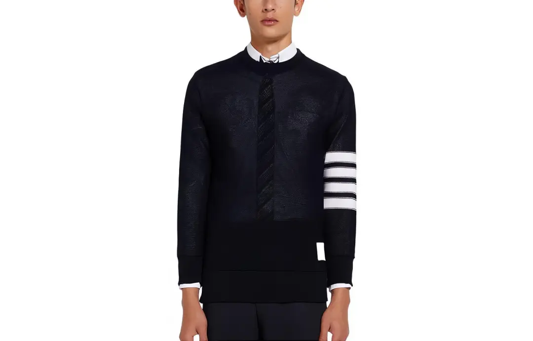 THOM BROWNE· SS22 Sweater Men's Marine Blue