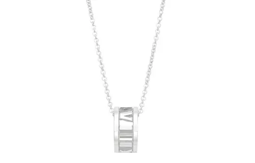 TIFFANY & CO. Atlas® 925 Sterling Silver Necklaces Women's