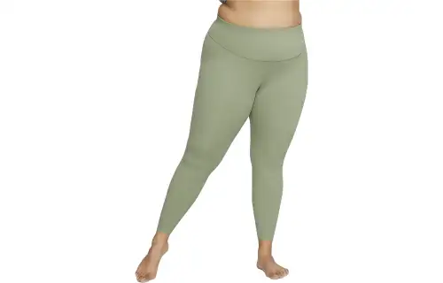 Nike Knitted Sweatpants Women's Green Moderate Slim Fit Pants