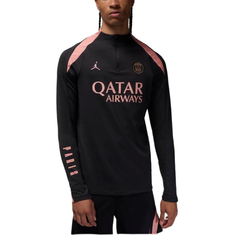 Jordan Paris Saint GermainDri FIT Football FW24 Strike Third Soccer Jersey Men’s Black