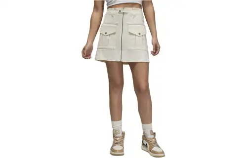 Jordan SS24 Casual Short Skirts Women's Sail White