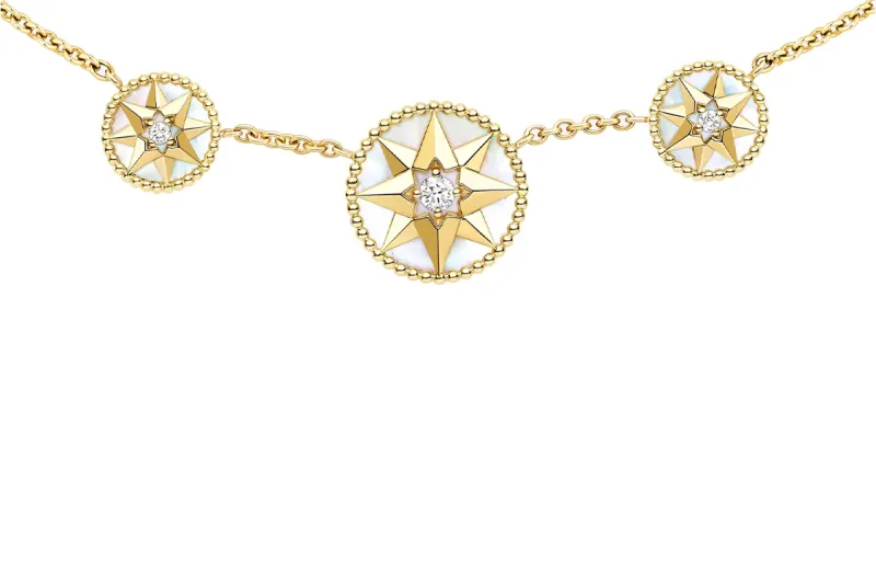 DIOR Rose Necklaces Women's