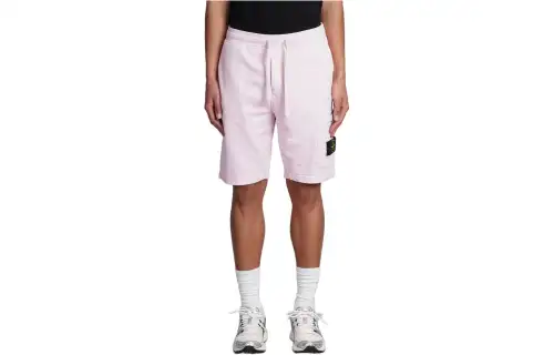 STONE ISLAND Logo Path Drawstring Bermuda Shorts