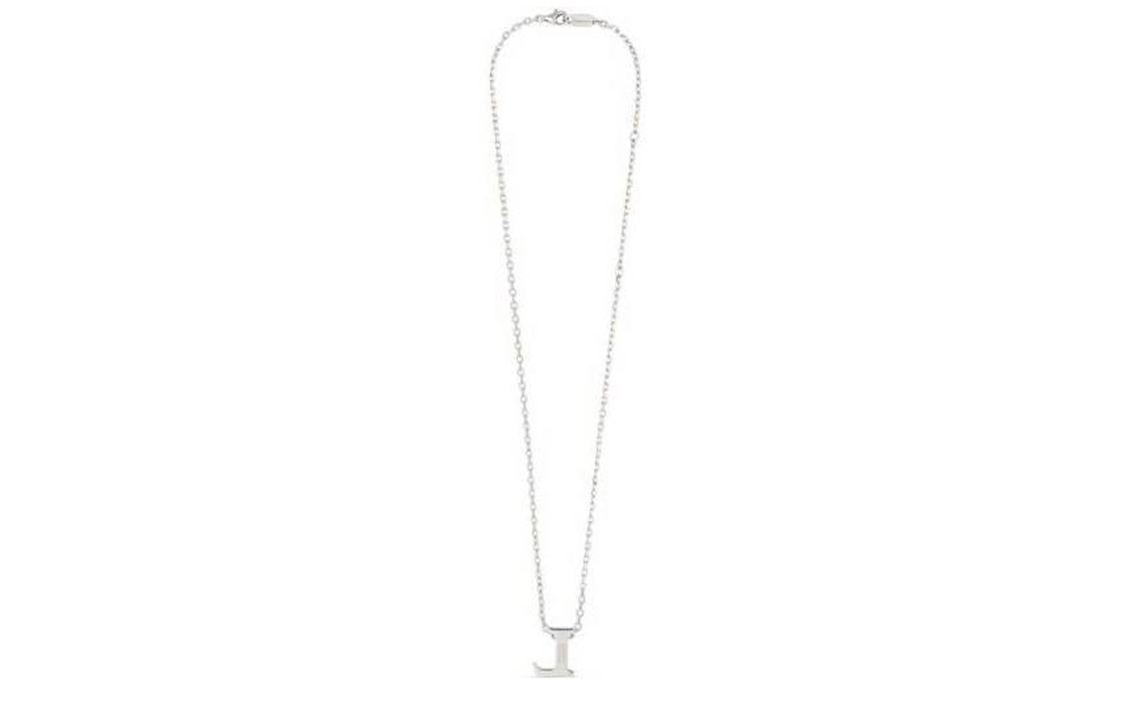 Balenciaga 925 Sterling Silver Necklaces Women's Silver