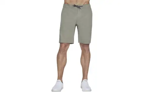 Skechers GO WALK Envoy Casual Shorts Men's Olive