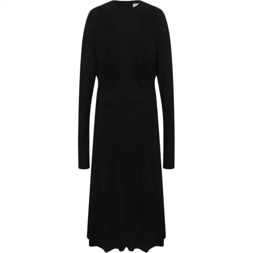 Burberry Long Sleeved Dress Women's Black