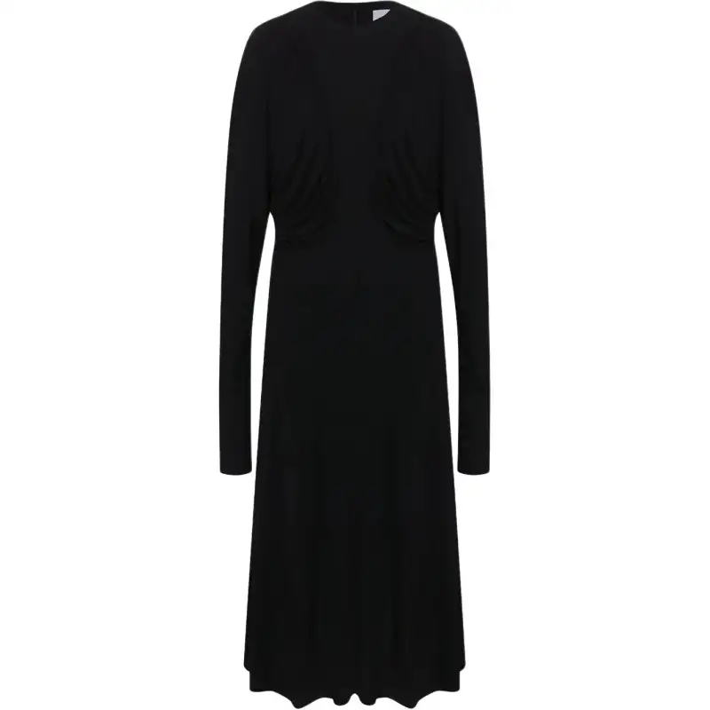 Burberry Long Sleeved Dress Women's Black