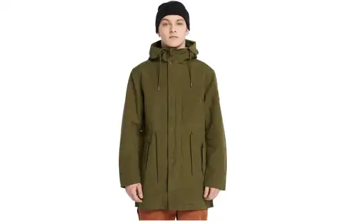 Timberland Parka Coat Men's Dark Olive Green