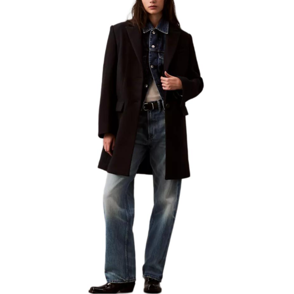 Женская куртка Calvin Klein Coat (черная)