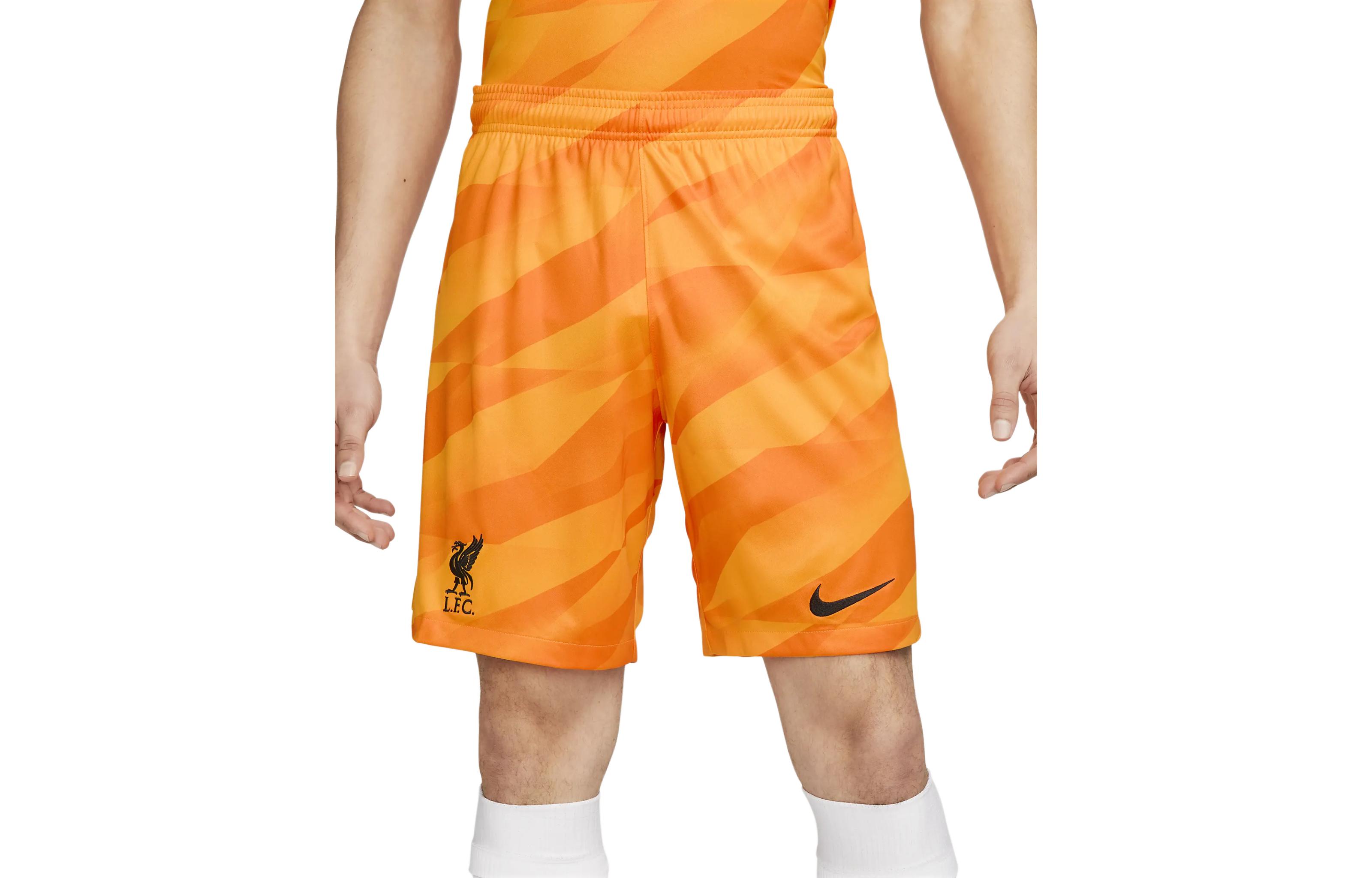 Nike Liverpool FC 2023/24 Stadium Goalkeeper Soccer Bottom Men's Taxi/Bright Orange/Black