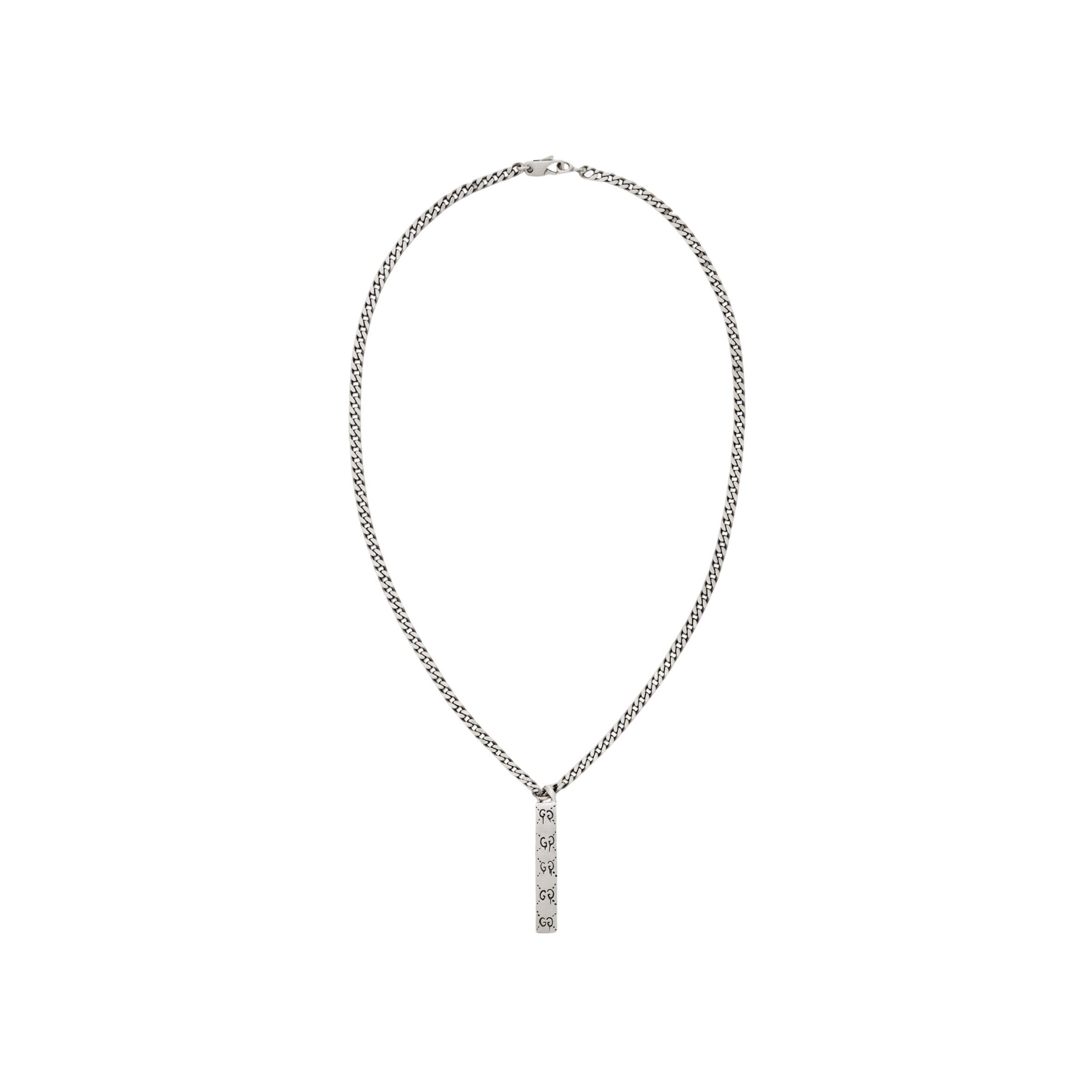 Ожерелье Gucci Ghost (серебристый) — фото 3