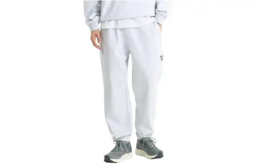 New Balance Casual Pants Men's Light Gray Moderate Cuffed Pants