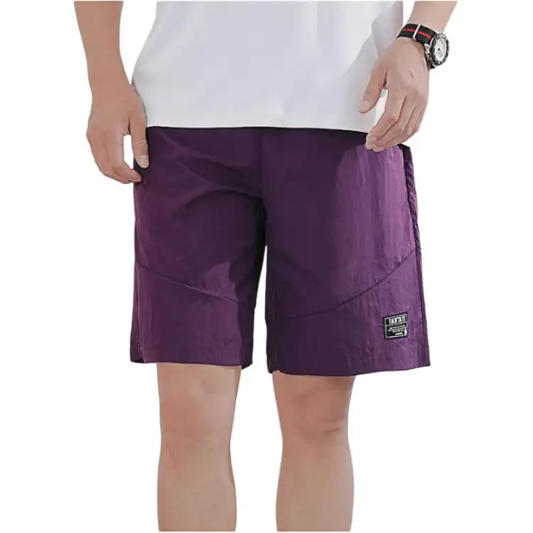 Anta Casual Shorts Men's Purple Clay