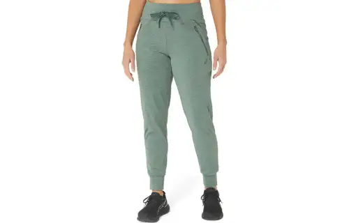 ASICS Knitted Sweatpants Women's Green Moderate Other