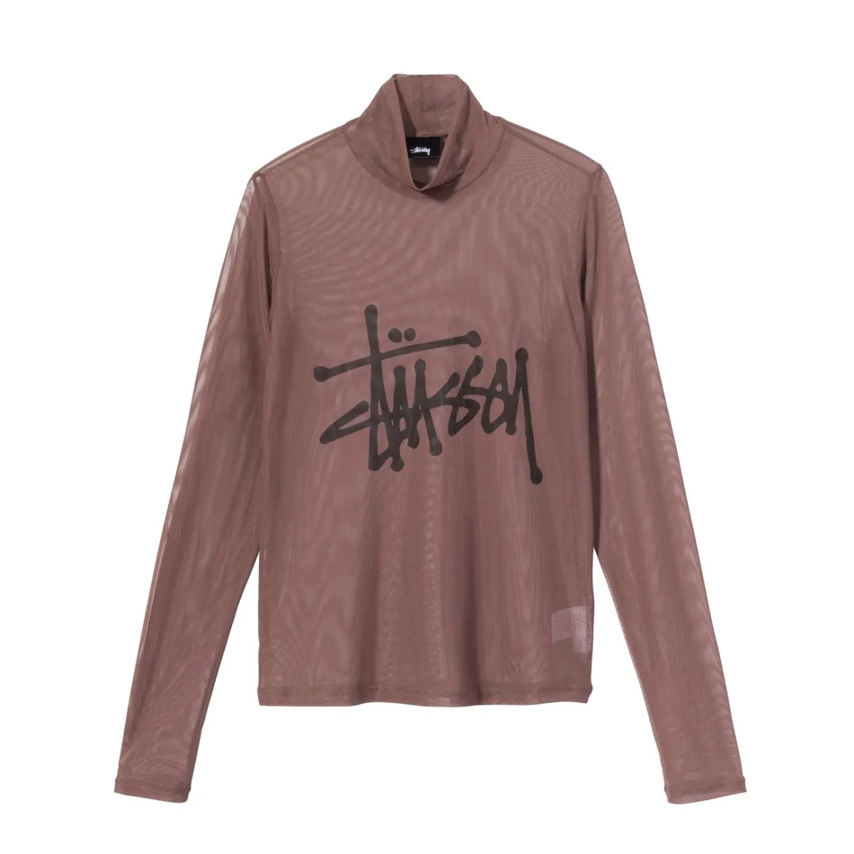 Stussy T-Shirts Women's Stand Collar