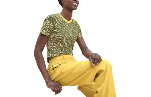 HERMES SS24 T Shirt Women's Premium Yellow