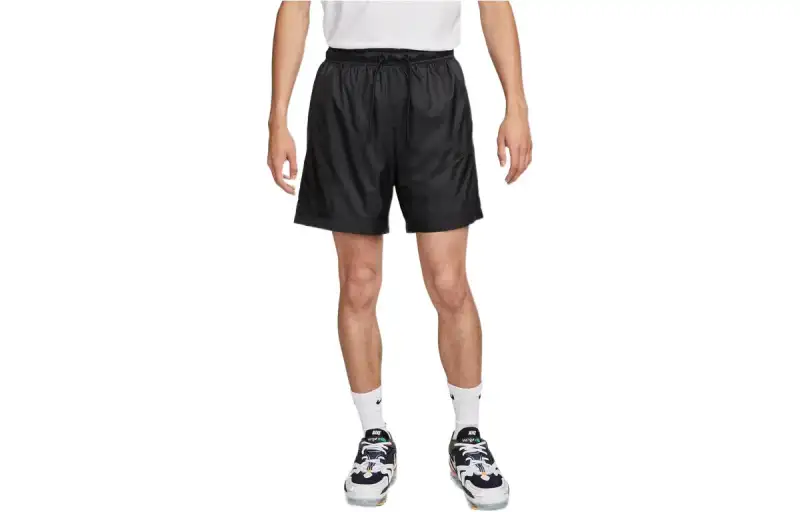 Nike SPORTSWEAR TECH PACK Casual Shorts Men's Black Thin