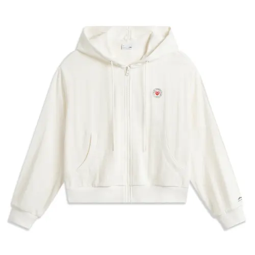 Li Ning Sports Trendy Collection Sweatshirt Women's Ivory